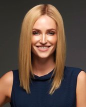 Gwyneth Human Hair Lace Front Single Monofilament Wig by Jon Renau Color 4RN - £2,060.84 GBP+