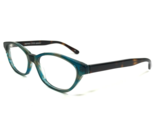 Norman Childs Eyeglasses Frames JULIE AAR Blue Green Brown Tortoise 50-1... - £44.16 GBP