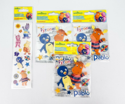 Nickelodeon Backyardigans Dimensional Stickers Tyrone Pablo Uniqua Tasha... - £19.07 GBP