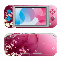 For Nintendo Switch Lite Floral Design Protective Vinyl Skin Wrap Decal - $12.97