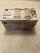 Norpro 213 Porcelain Butter Warmer, 2-Piece Set new, open box - £12.67 GBP