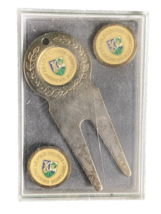 Old Course St. Andrews Divot Repair Tool With Two Ball Markers Made In UK - £8.49 GBP