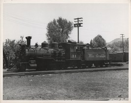 Rio Grande Railway Steam Locomotive 31 Location Unknown 8 x 10 Photo - $12.99