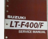 2003 2004 2005 Suzuki Lt-a400/F Servizio Riparazione Negozio Manuale OEM - $69.96