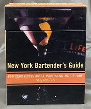 New York Bartender&#39;s Guide Fifty Drink Recipes for The Professional And The Home - £7.62 GBP
