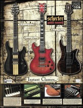 Schecter Hollywood Tempest Stiletto Classic Series guitar advertisement ad print - £3.43 GBP