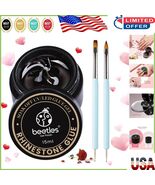Beetles Rhinestone Nail Art Glue with Dual Brush Set - Perfect Gift for ... - $280.49 MXN