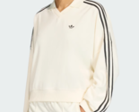 adidas Originals Terry Towel V-Neck Polo Women Lifestyle Casual AsiaFit ... - $116.01