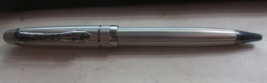 Retro 51 Silvertone Ballpoint Pen ribbed stripe - £36.38 GBP