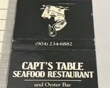 Matchbook Cover  Capt’s Table Seafood Restaurant  Panama City Beach, FL ... - $12.38