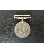 Medalla de la Segunda Guerra Mundial GEORGIVS VI D:G:BR:OMN:REX ET INDIA... - $82.00 CAD