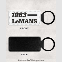 1963 Pontiac LeMans Leather Car Keychain - $14.65