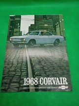 Original 1968 Chevrolet Corvair Foldout Sales Brochure 68 Chevy Monza 500 Fc3  - $11.39
