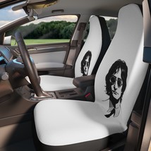 Customizable Polyester Car Seat Cover Set (2) - John Lennon Portrait - B... - $61.80
