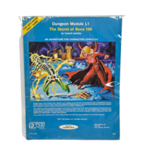 VINTAGE 1981 DUNGEONS AND DRAGONS L1 TSR GAMES MODULE SECRET OF BONE HILL - $33.25