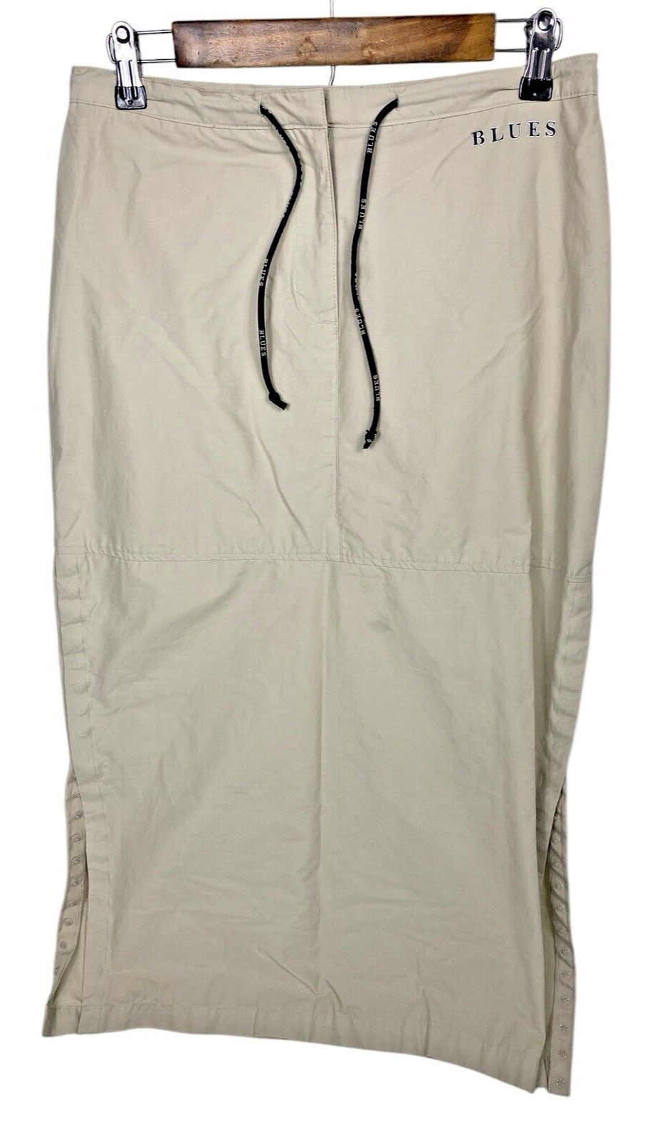 Y2K Windbreaker Skirt Carolina Blues Size S Vintage Grunge Streetwear Go... - $46.50