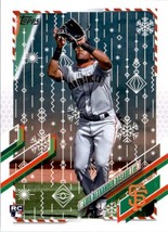 2021 Topps Holiday Mega Box #HW57 Luis Alexander Basabe NM-MT RC Rookie Giants - $1.67