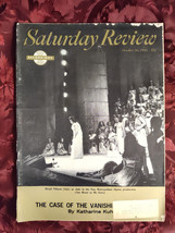 Saturday Review October 26 1963 Birgit Nilsson Herbert Von Karajan Peter Putnam - £12.98 GBP