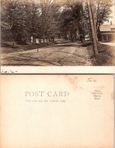 USA Unknown Location Dirt Road in a Semi Rural Area RPPC Antique Postcard - £11.10 GBP