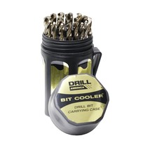 Drill America - DWD29J-CO-PC 29 Piece M35 Cobalt Drill Bit Set in Round Case (1/ - £126.80 GBP