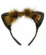 Cat Ears Black and Brown Costume Headband - £8.68 GBP
