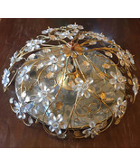 Vintage Murano Chandelier, Murano Flushmount Chandelier, Murano Handblow... - $2,862.14 CAD