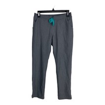 Figs Womens Scrub Pants Size XS Gray Classic 4 Pocket Side Slit Medical Comfort - £25.98 GBP