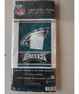 NFL Philadelphia Eagles Wincraft 28&#39; X 40&quot; Indoor Outdoor Vertical Flag ... - $19.79