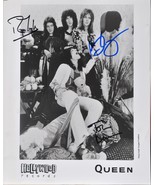 QUEEN SIGNED PHOTO X3 - Brian May, Roger Taylor, John Deacon - Freddie w... - $1,166.82 CAD