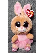 Ty Beanie Boos TWINKLE TOES Ballerina Bunny Rabbit (6 Inch) MINT WITH TA... - £15.63 GBP