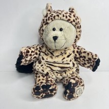 Starbucks 40th Ed Leopard Cheetah Plush Bearista Bear 2005 Stuffed Animal 10" - £9.06 GBP