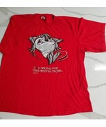 Vintage 90s Changes NYC Taz You bring out the devil in me Red Heart Tee ... - $32.62