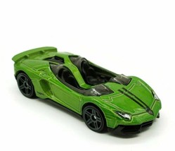 Hot Wheels 2013 Lamborghini Aventador J Exotics Series Green Loose Dieca... - £7.80 GBP