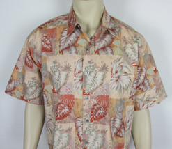 Tori Richard Hawaiian shirt 100% Cotton Lawn Floral designs USA Made Men... - $18.76