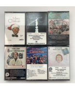 Lot of 6 Christmas Cassettes - Bing Crosby - Perry Como - Pat Boone - Lo... - £7.79 GBP