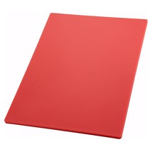 Winco Cutting Board, Medium, Red - $49.99