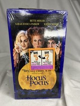 VHS NEW Disney Hocus Pocus Bette Midler Sarah Jessica Parker &amp; Kathy Najimy - £27.26 GBP