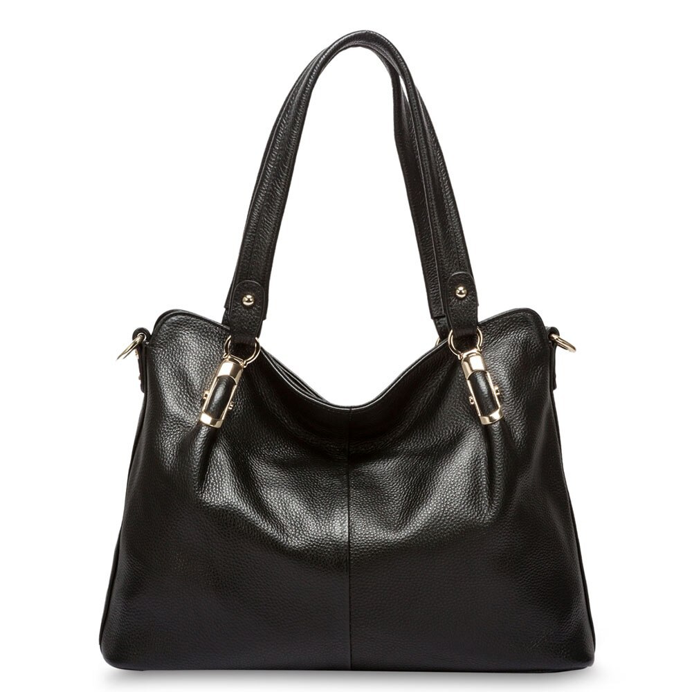 Primary image for Zency  Purple Women Shoulder Bag 100% Leather Handbag Fashion Tote Hobos Purse C