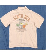 Puritan Mens XL Vintage Hawaiian Aloha South Sea Decal Shirt, 100% Rayon - £7.00 GBP