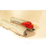LIONEL 18130 SANTA FE F-3 AB DIESEL SET W/COMMAND CONTROL/RAILSOUNDS  L/... - $5,838.01 MXN