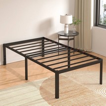 Twin 18-inch Rounded Edge Corners Metal Bed Frame with Under-bed Storage... - $2,961.54 MXN