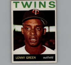 #386 Lenny Green, Twins - 1964 Topps - $3.79