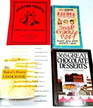 Lot of 4 Cookbooks, Kelloggs, Christmas Cookbook, Bakers Dozen and Chocolate - £11.44 GBP