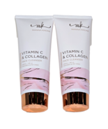 2 Pack Manna Kadar MK Vitamin C &amp; Collagen Face Cleanser Paraben Free 8oz - $25.99