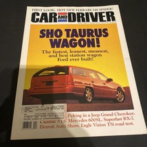 Car And Driver Magazine-APRIL 1993 - £11.22 GBP