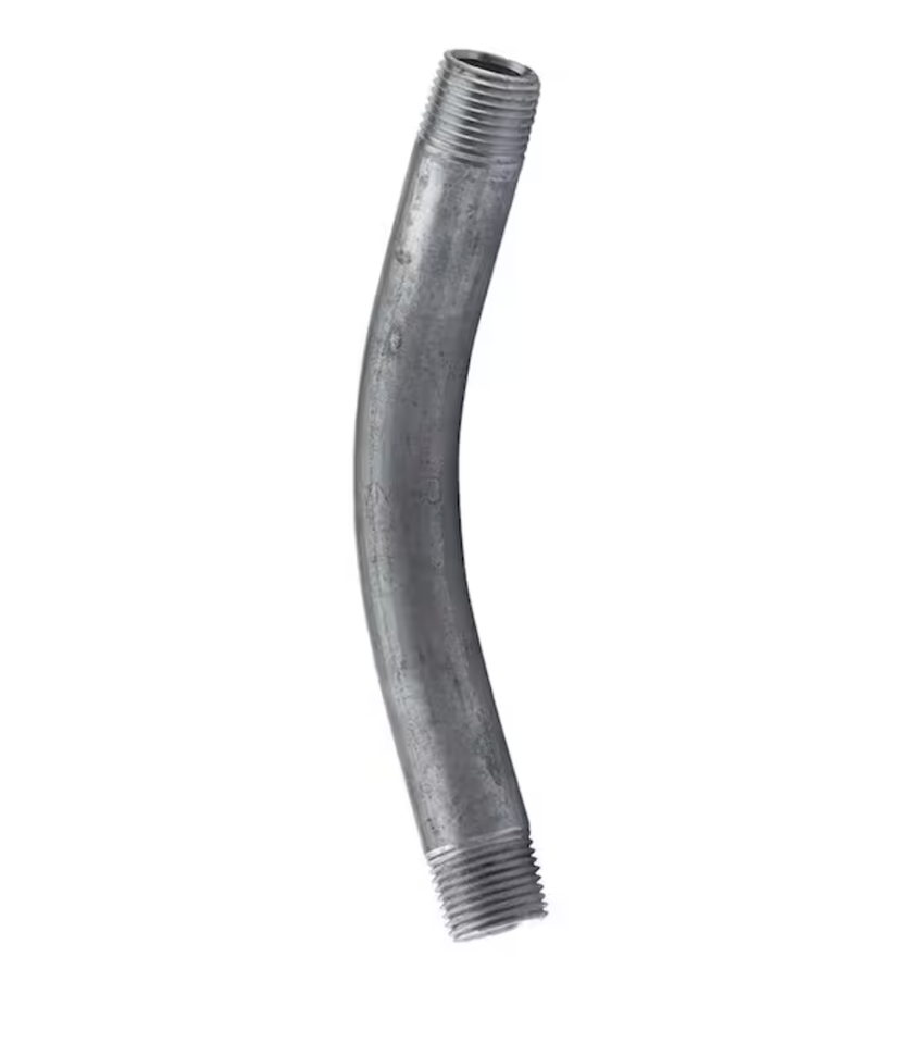 UL Listed 1&quot; EMT 45°(E-23862) 1FF1 Threaded Conduit Elbow 3 Pack - $16.83