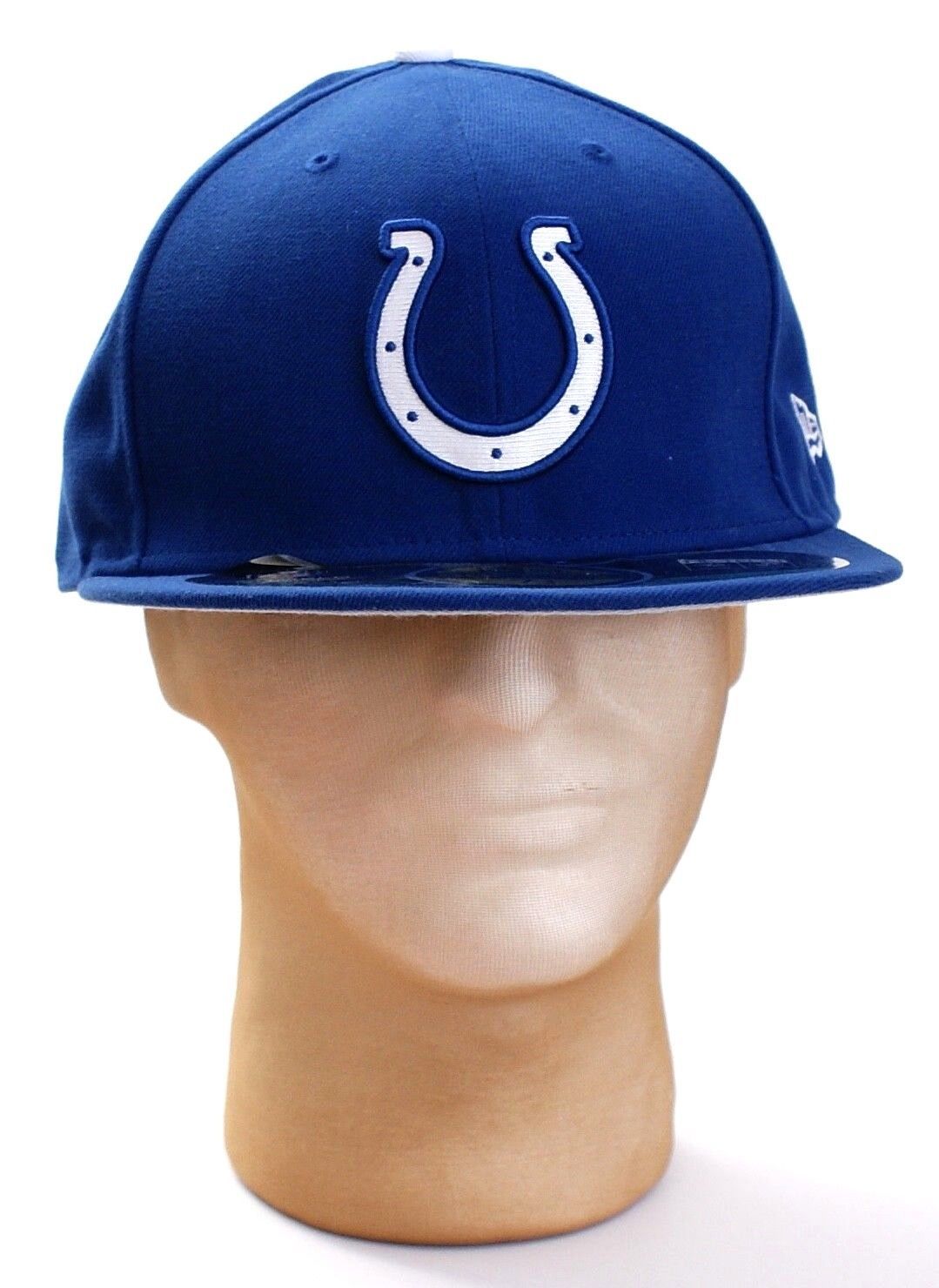 New Era 59Fifty NFL Indianapolis Colts Blue On Field Fitted Hat Cap Adult NWT - $26.24