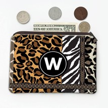 Jaguar Zebra Giraffe Animal Print Fashion : Gift Coin Purse Wild Animals Wildlif - £7.98 GBP
