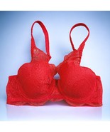 Simone Perele Red Lace Bra - Size 34C - $49.50