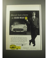 1957 Pennzoil Oil Ad - Haven&#39;t lost a horse in 30,000 miles! - £14.55 GBP